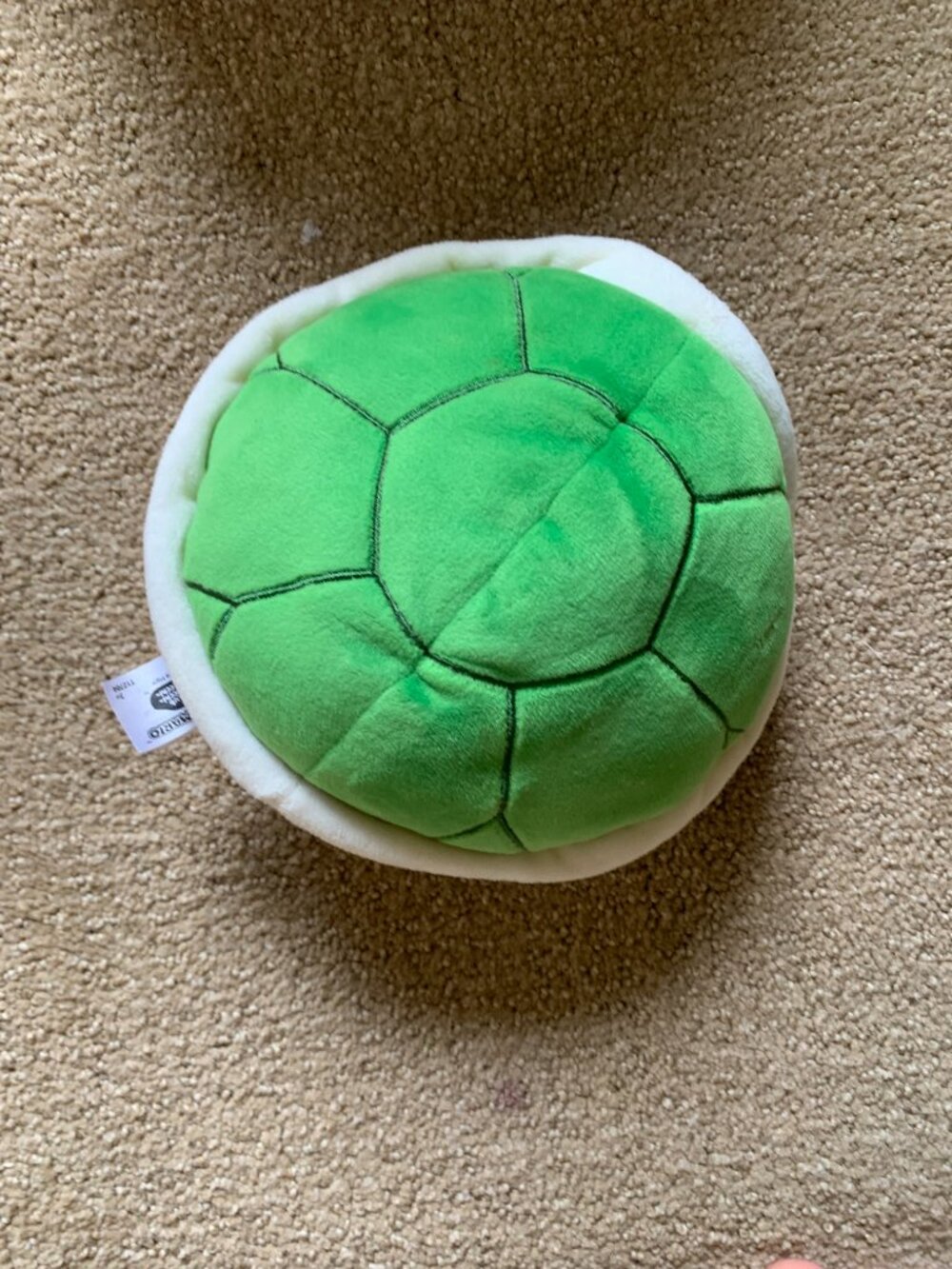 Green Turtle/Tortoise Shell Plush - Reversible Style